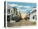 Key West, Florida - Duval Street West Scene-Lantern Press-Stretched Canvas