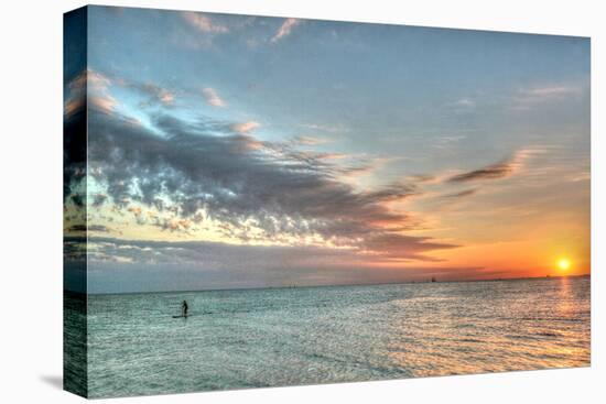 Key West Paddleboard Sunset-Robert Goldwitz-Premier Image Canvas