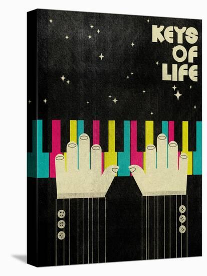 Keys of Life-Dale Edwin Murray-Stretched Canvas