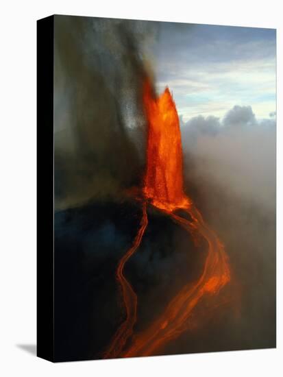 Kilauea Erupting-Douglas Peebles-Premier Image Canvas
