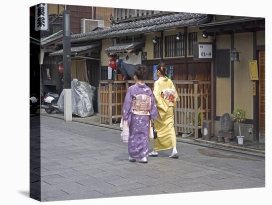 Kimono Beauty, Kyoto, Japan-Shin Terada-Premier Image Canvas