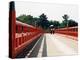 Kimono on the Bridge, Kyoto, Japan-Shin Terada-Premier Image Canvas