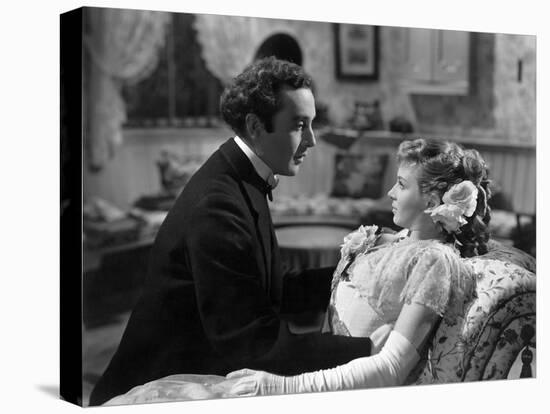 Kind Hearts And Coronets, Dennis Price, Joan Greenwood, 1949-null-Stretched Canvas