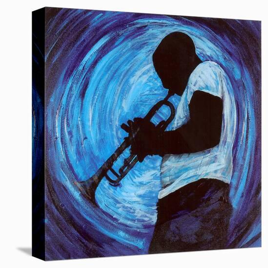 Kind of Blue-null-Stretched Canvas