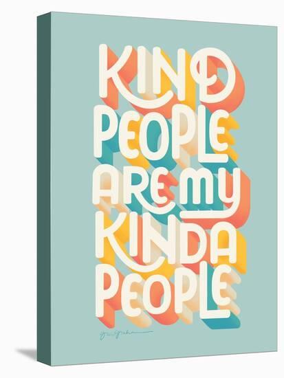 Kind People I-Gia Graham-Stretched Canvas