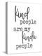 Kind People-Anna Quach-Stretched Canvas