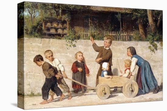 Kindergespann, 1868-Albert Anker-Premier Image Canvas