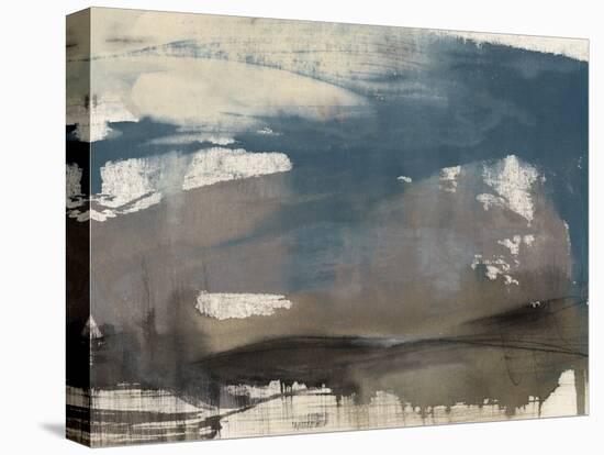 Kinetic Coastline II-Jennifer Goldberger-Stretched Canvas