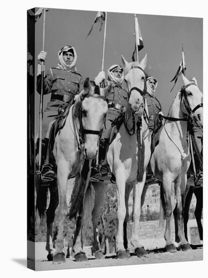 King Abdullah Ibn Hussein's Royal Household Guards-John Phillips-Premier Image Canvas