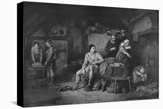 'King Alfred in Neatherd Cottage', 1806, (1912)-David Wilkie-Premier Image Canvas
