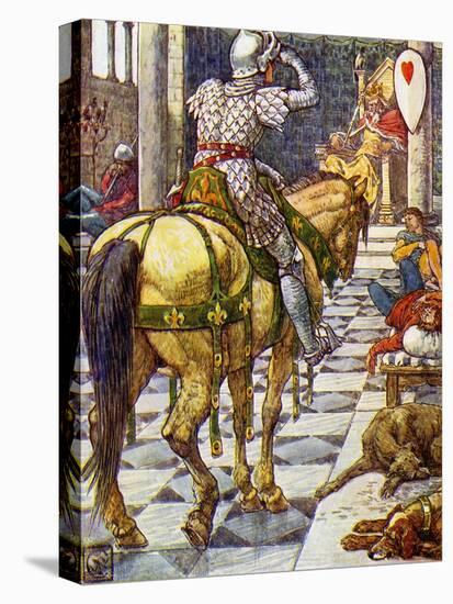 King Arthur's Knights-Walter Crane-Premier Image Canvas