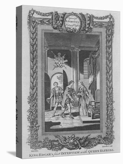 'King Edgar's first Interview with Queen Elfrida', c1787-Unknown-Premier Image Canvas