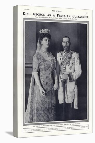 King George V and Queen Mary, 1913-null-Premier Image Canvas