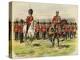 King George V as Prince of Wales Leading His Regiment, the Royal Fusiliers, at Aldershot-Henry Payne-Premier Image Canvas