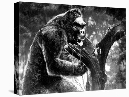 King Kong, Kong with Fay Wray, 1933-null-Stretched Canvas