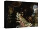 King Lear and Cordeliaby Edward Matthew Ward-null-Premier Image Canvas
