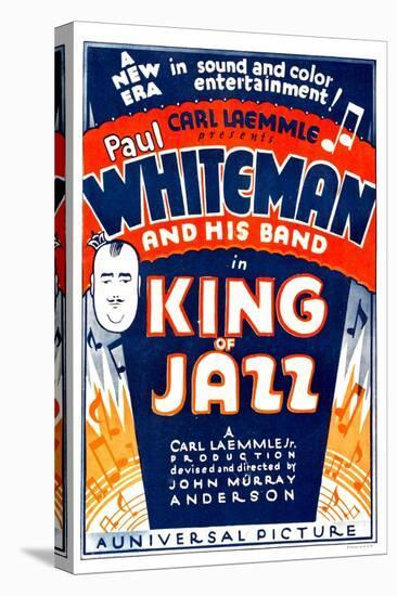 King of Jazz, 1930-null-Stretched Canvas