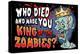 King of the Zombies-Lantern Press-Stretched Canvas