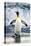 King Penguin Coming Out of the Ocean-Howard Ruby-Premier Image Canvas