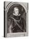 King Philip IV of Spain. Felipe Iv. Portrait.-Peter Paul (after) Rubens-Premier Image Canvas