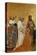 King Richard II (1367-1400) Kneeling in Front of King (Saint) Edmund and King Edward the Confessor-null-Premier Image Canvas