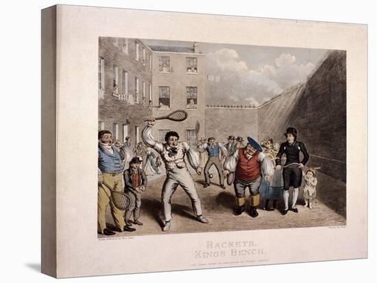 King's Bench Prison, Southwark, London, C1825-Theodore Lane-Premier Image Canvas