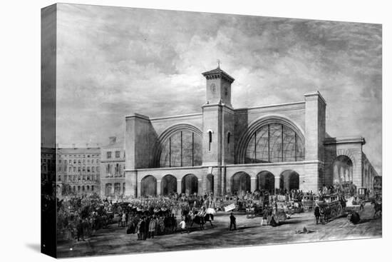 King's Cross Station, C.1852-English School-Premier Image Canvas