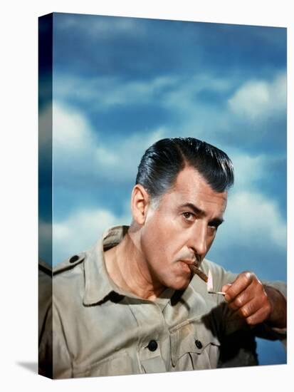 KING SOLOMON'S MINES, 1950 directed by COMPTON BENNETT Stewart Granger (photo)-null-Stretched Canvas