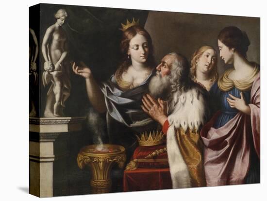 King Solomon's Wives Lead Him into Idolatry-Giovanni Venanzi di Pesaro-Premier Image Canvas