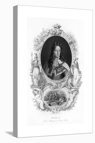 King William III-Godfrey Kneller-Premier Image Canvas