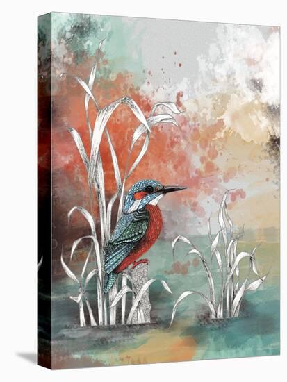 Kingfisher-The Tangled Peacock-Premier Image Canvas