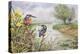 Kingfishers on the Riverbank-Carl Donner-Premier Image Canvas