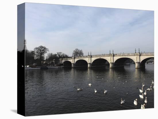 Kingston Bridge Spans the River Thames at Kingston-Upon-Thames, a Suburb of London, England, United-Stuart Forster-Premier Image Canvas