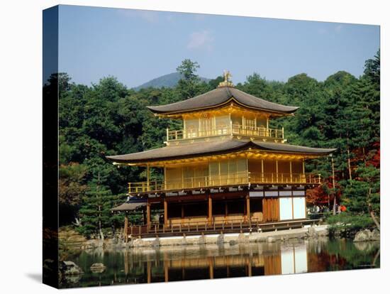 Kinkaku (Golden Pavillion) in the Garden of Rokuon-Ji Temple, Kyoto, Japan-null-Premier Image Canvas