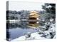 Kinkakuji Temple in Snow-null-Premier Image Canvas