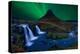 Kirkjufell... Under a Boreal Green Sky-Alvaro Roxo-Premier Image Canvas