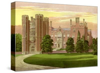 Kirtling Tower Cambridgeshire Home Of Baroness North C1880 Giclee Print Af Lydon Art Com