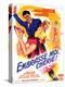 Kiss Me Kate, French Movie Poster, 1953-null-Stretched Canvas