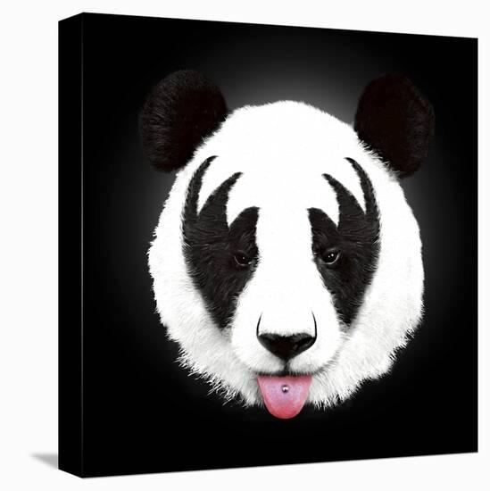 Kiss of a Panda-Robert Farkas-Premier Image Canvas
