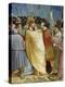 Kiss of Judas, Detail from Life and Passion of Christ-Giotto di Bondone-Premier Image Canvas