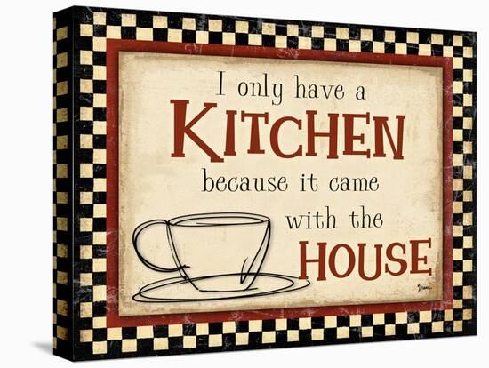 Kitchen House-Diane Stimson-Stretched Canvas