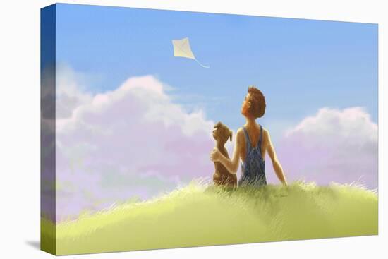 Kite Memories-Nate Owens-Premier Image Canvas