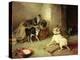 Kittens and Dog, 1881-Walter Hunt-Premier Image Canvas