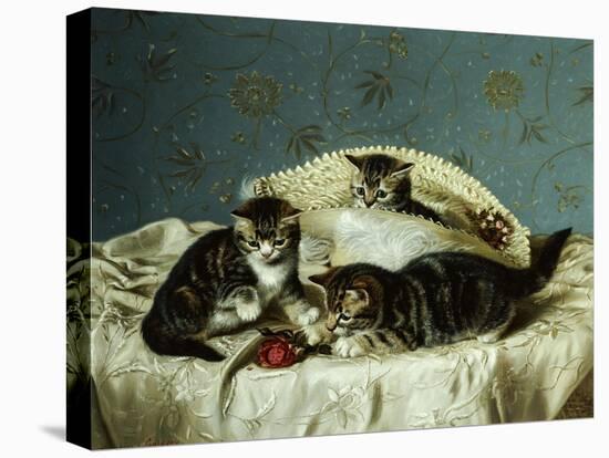 Kittens up to Mischief-Horatio Henry Couldery-Premier Image Canvas