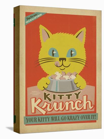 Kitty Krunch-Anderson Design Group-Stretched Canvas
