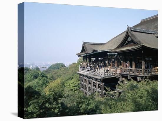 Kiyomizu Temple (Kiyomizu-Dera), Kyoto, Honshu, Japan-null-Premier Image Canvas