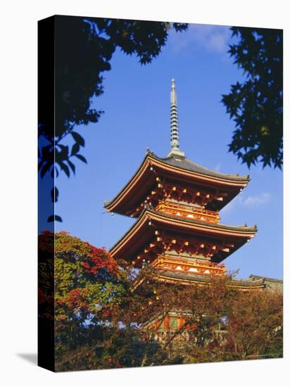 Kiyomizu Temple, Kyoto, Japan-Charles Bowman-Premier Image Canvas