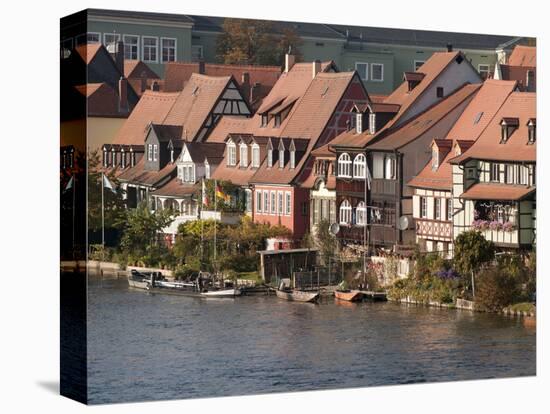 Klein-Venedig (Little Venice), Bamberg, Bavaria, Germany, Europe-Michael Snell-Premier Image Canvas