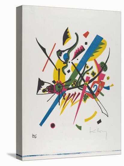 Kleine Welten I (Small Worlds I), 1922 (Lithograph Printed in Blue, Red, Yellow and Black)-Wassily Kandinsky-Premier Image Canvas