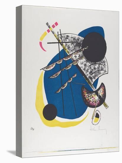 Kleine Welten II (Small Worlds Ii), 1922 (Lithograph Printed in Black, Red, Blue, Yellow)-Wassily Kandinsky-Premier Image Canvas